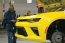 2016 Chevrolet Camaro pilot production at GM Grand River Assembly plant