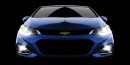 2016 Chevrolet Cruze front fascia design