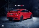2016 Civic Si Coupe Accurately Rendered Based on Spy Images