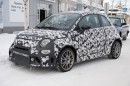 2017 Fiat 500 Abarth Facelift spyshots