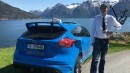 2016 Ford Focus RS taxi in Norway