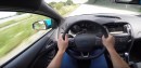 Focus RS on Autobahn