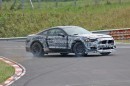 2016 Ford Mustang Shelby GT350 near crash on Nurburgring