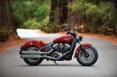 2016 Indian Scout in Wildfire Red