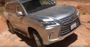 2016 Lexus LX 570 Gets Off-Road Scars While Doing Jeep Impersonation