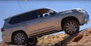 2016 Lexus LX 570 Gets Off-Road Scars While Doing Jeep Impersonation
