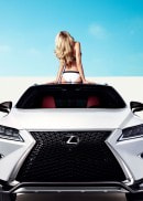 2016 Lexus RX Stars in Sports Illustrated Shoot with Hailey Clauson