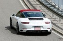 2016 Porsche 911 Turbo S Facelift spyshot