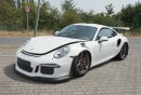 Crashed 2016 Porsche 911 GT3 RS