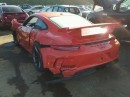 Wrecked 2016 Porsche 911 GT3