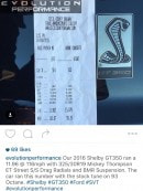 2016 Shelby GT350 Mustang Quarter-Mile Record: 11.96s at 116.07 MPH