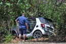 2016 Smart ForTwo Cabrio crashed
