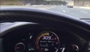 Honda NSX Autobahn top speed run