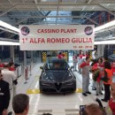First Alfa Romeo Giulia Leaves Production Line