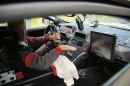 2017 Aston Martin DB11 interior spied