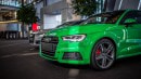 2017 Audi S3 3-Door in Porsche Green Is a Purist's Car