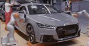 2017 Audi TT RS Production Videos Go Behind the Scenes, Detail  2.5 TFSI