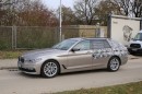 2017 BMW 5 Series Touring Sheds Camo, Likely to Debut in Geneva