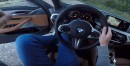 2017 BMW 540i Autobahn Acceleration Test