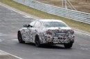 BMW M5 prototype testing on Nurburgring