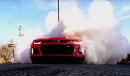 2017 Camaro ZL1 Girlfriend Learns How to Do a Burnout