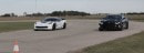 2017 Chevrolet Camaro ZL1 Drag Races 2017 Corvette Z06