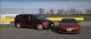 2017 Chrysler Pacifica vs Toyota 86 drag race