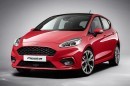 2017 Ford Fiesta (2018 Ford Fiesta for U.S. market) in ST-Line guise