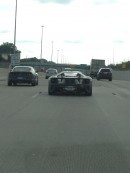 2017 Ford GT Spied on the highway in Michigan