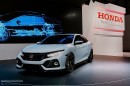 2016 Honda Civic Hatchback Prototype live in Geneva