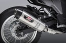 Yoshimura exhaust and fender eliminator for 2017 Kawasaki Versys-X 300
