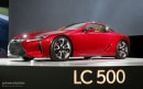 Lexus LC 500 live in Detroit