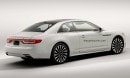 2017 Lincoln Continental Coupe Rendering: rear