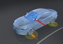 Mazda infographic for G-Vectoring Control - Turn-in with regular vehicle