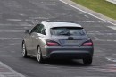 2017 Mercedes-Benz CLA Shooting Brake facelift on Nurburgring
