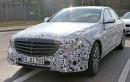 2017 Mercedes-Benz E-Class spyshots: front fascia