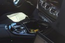 2017 Mercedes-Benz E-Class spyshots: Comand infotainment