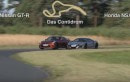 2017 Honda NSX vs 2017 Nissan GT-R track test