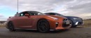 2017 Nissan GT-R vs Audi RS6 Performance Dirty Road Drag Race