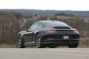 2017 Porsche 911R spyshot: rear diffuser