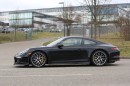2017 Porsche 911R spyshot: side view
