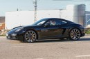 2017 Porsche Cayman Spied Naked