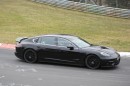 2017 Porsche Panamera Executive spyshots side view