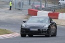 2017 Porsche Panamera Executive spyshots: driving