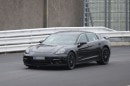 2017 Porsche Panamera Executive on Nurburgring: spyshots