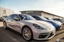 2017 Porsche Panamera Turbo - Panamera 4S Duo Spotted in Germany