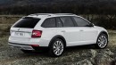 2017 Skoda Octavia Scout Revealed, Has Three Engines With 150 to 184 HP