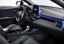 2017 Toyota C-HR interior design