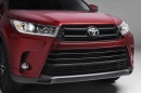 2017 Toyota Highlander facelift