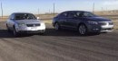 2017 VW Passat (US) vs. 2002 Passat Comparison Includes a Race